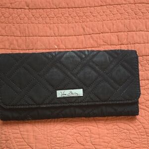 Vera Bradley Black Quilted Wallet